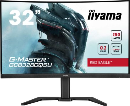 iiyama G-Master Red Eagle GCB3280QSU-B2 32" WQHD 180Hz Curved Gaming Monitor