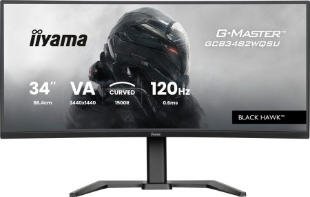 iiyama G-Master Black Hawk GCB3482WQSU-B1 34" UWQHD 120Hz Curved Gaming Monitor