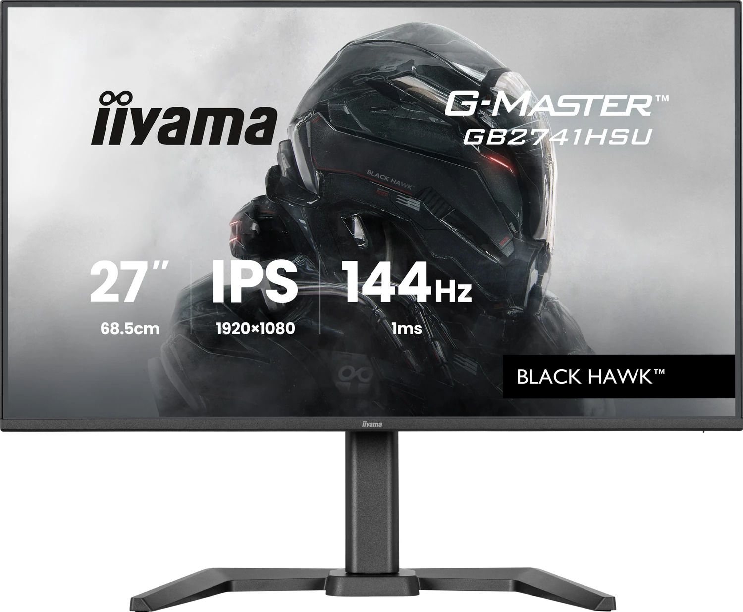 iiyama G-Master Black Hawk GB2741HSU-B1 27" FHD 144Hz Gaming Monitor