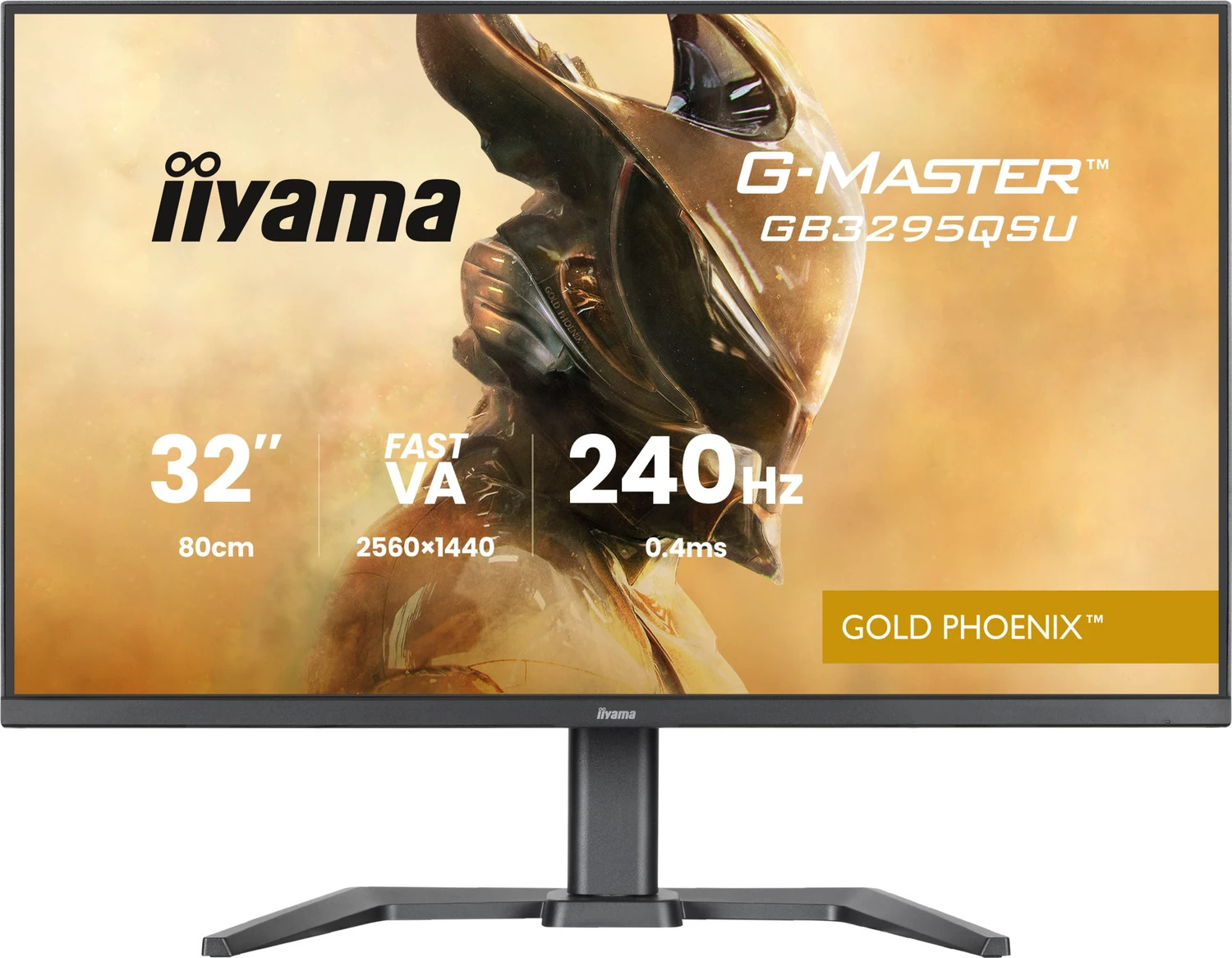 iiyama G-Master Gold Phoenix GB3295QSU-B1 32" WQHD 240Hz Gaming Monitor