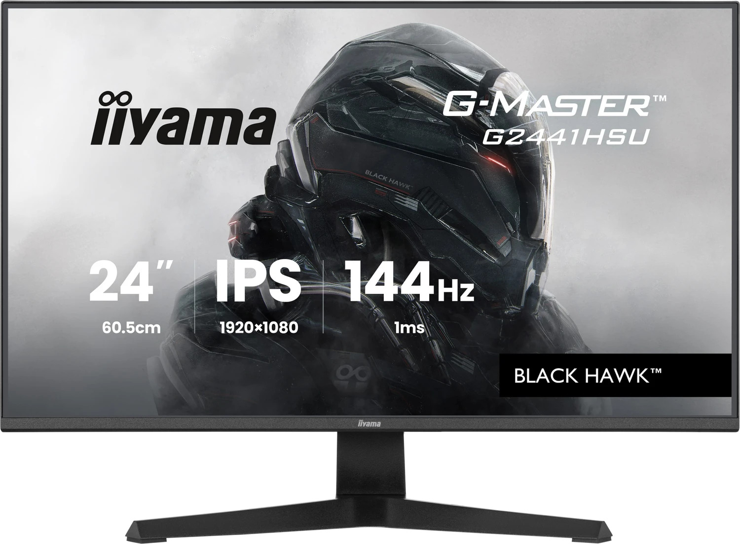 iiyama G-Master Black Hawk G2441HSU-B1 24" FHD 144Hz Gaming Monitor