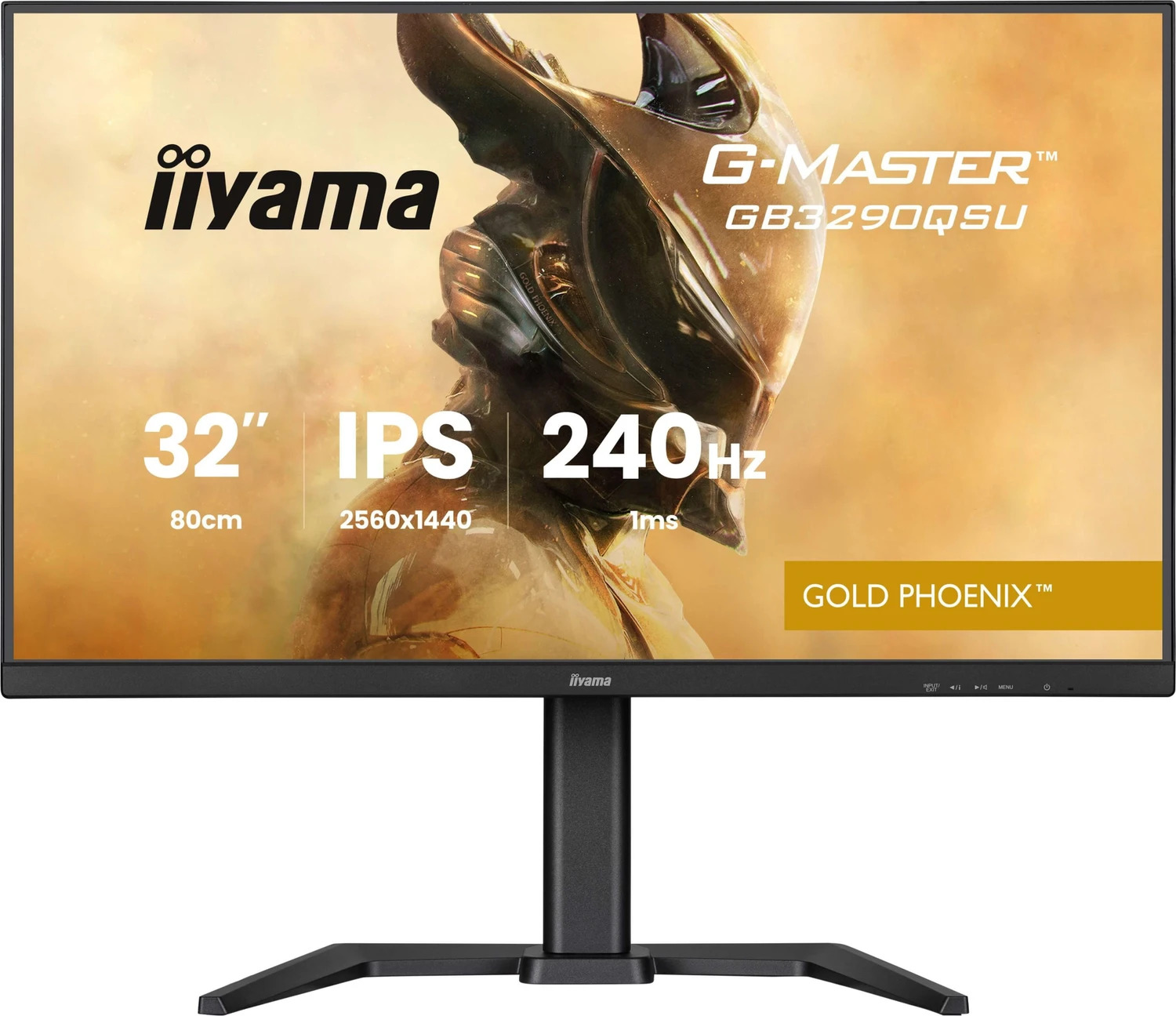 iiyama G-Master Gold Phoenix GB3290QSU-B1 32" WQHD 240Hz Gaming Monitor