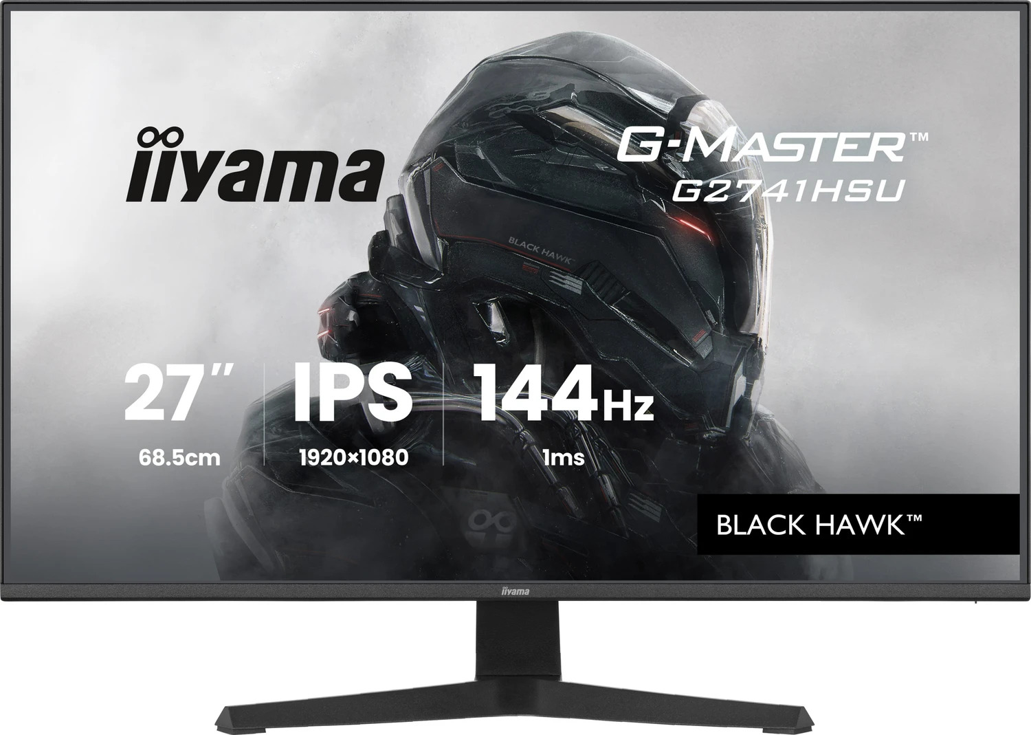 iiyama G-Master Black Hawk G2741HSU-B1 27" FHD 144Hz Gaming Monitor