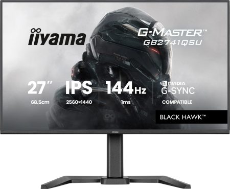 iiyama G-Master Black Hawk GB2741QSU-B1 27" WQHD 144Hz Gaming Monitor