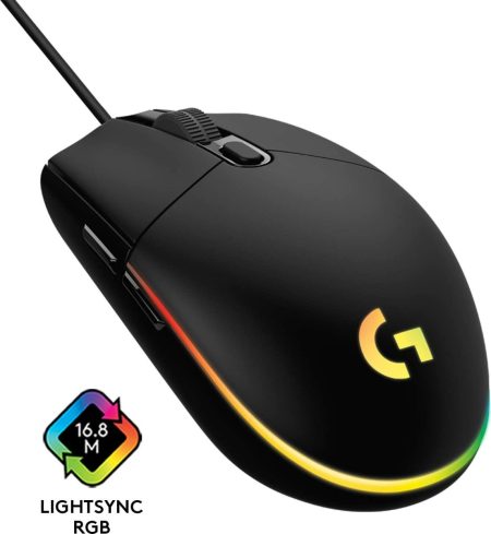 Logitech G203 Lightsync Zwart Gaming Mouse