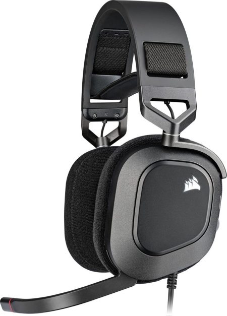 Corsair HS80 RGB USB Wired Gaming Headset Zwart